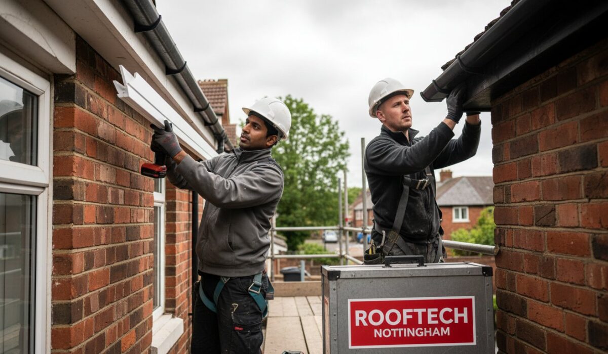 Fascias and Guttering in Nottingham: The Complete 2026 Guide to Roofline Protection