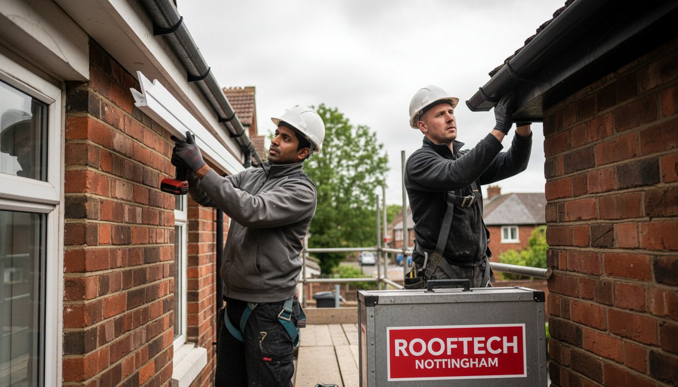 Fascias and Guttering in Nottingham: The Complete 2026 Guide to Roofline Protection
