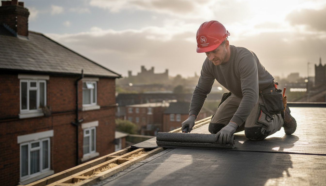 Flat Roof Repair Nottingham: A Homeowner’s Guide to Emergency Fixes & Professional Solutions