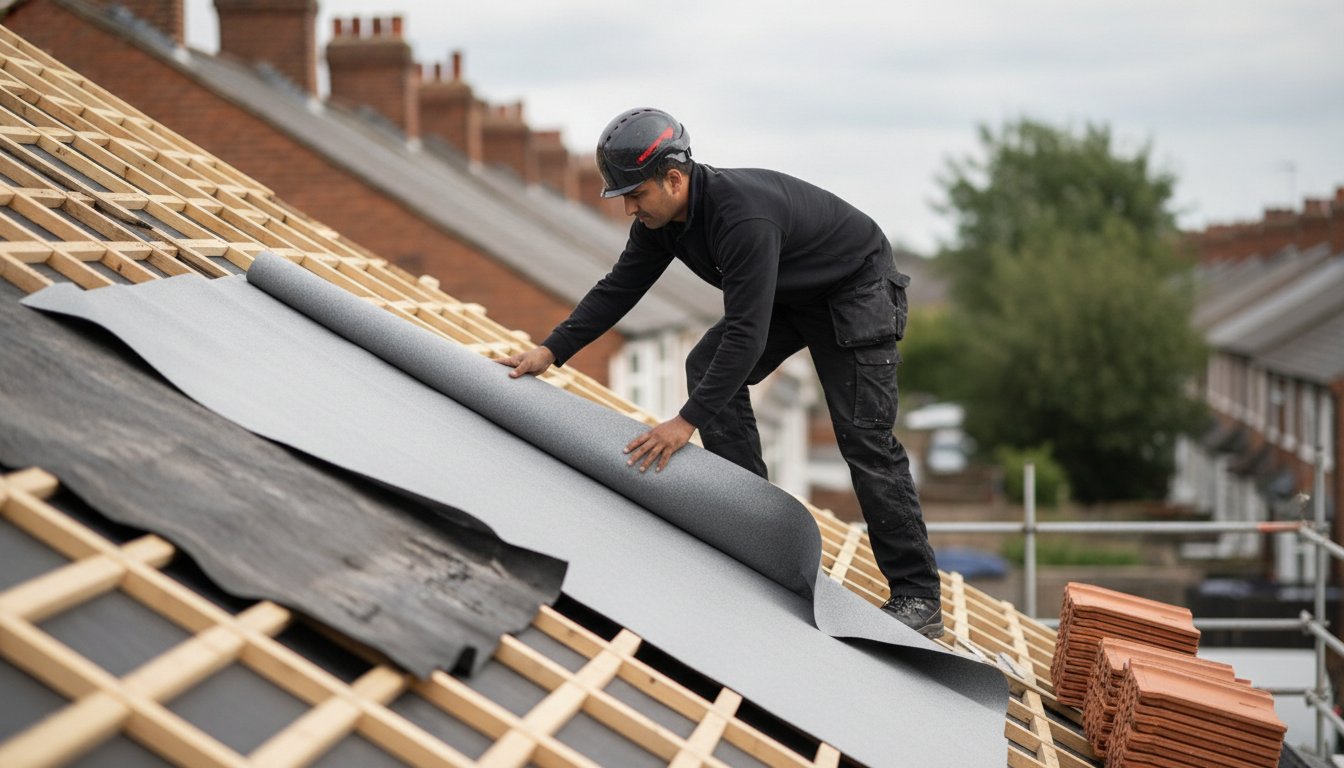 Cost to Replace Roof Felt Under Tiles in Nottingham: 2026 Price Guide