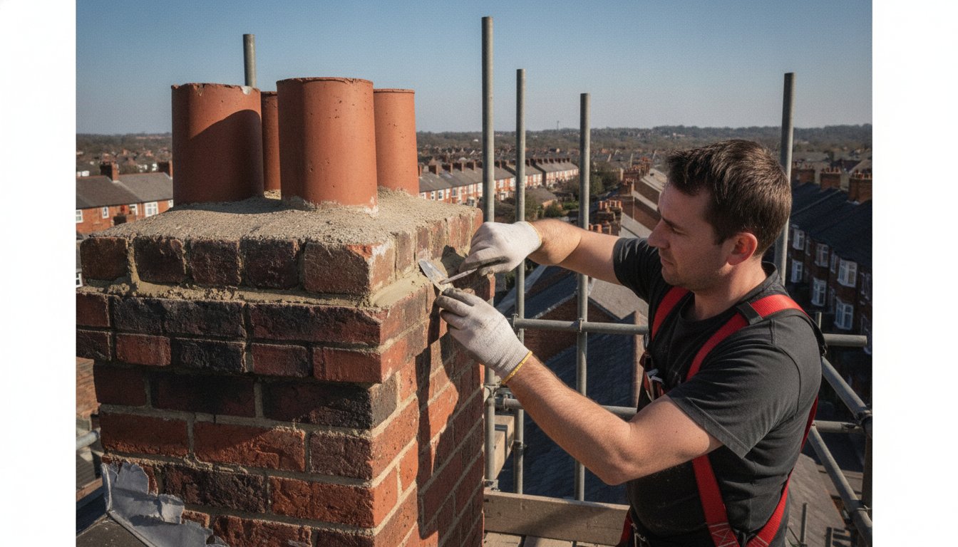 Chimney Repointing Cost in Nottingham: 2026 Homeowner's Guide