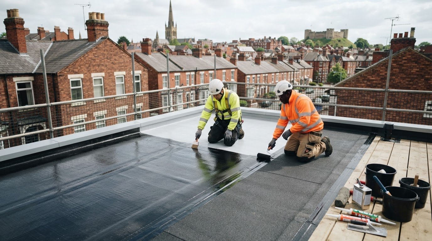 Fibreglass Roof Guide: GRP vs EPDM for Nottingham 2026