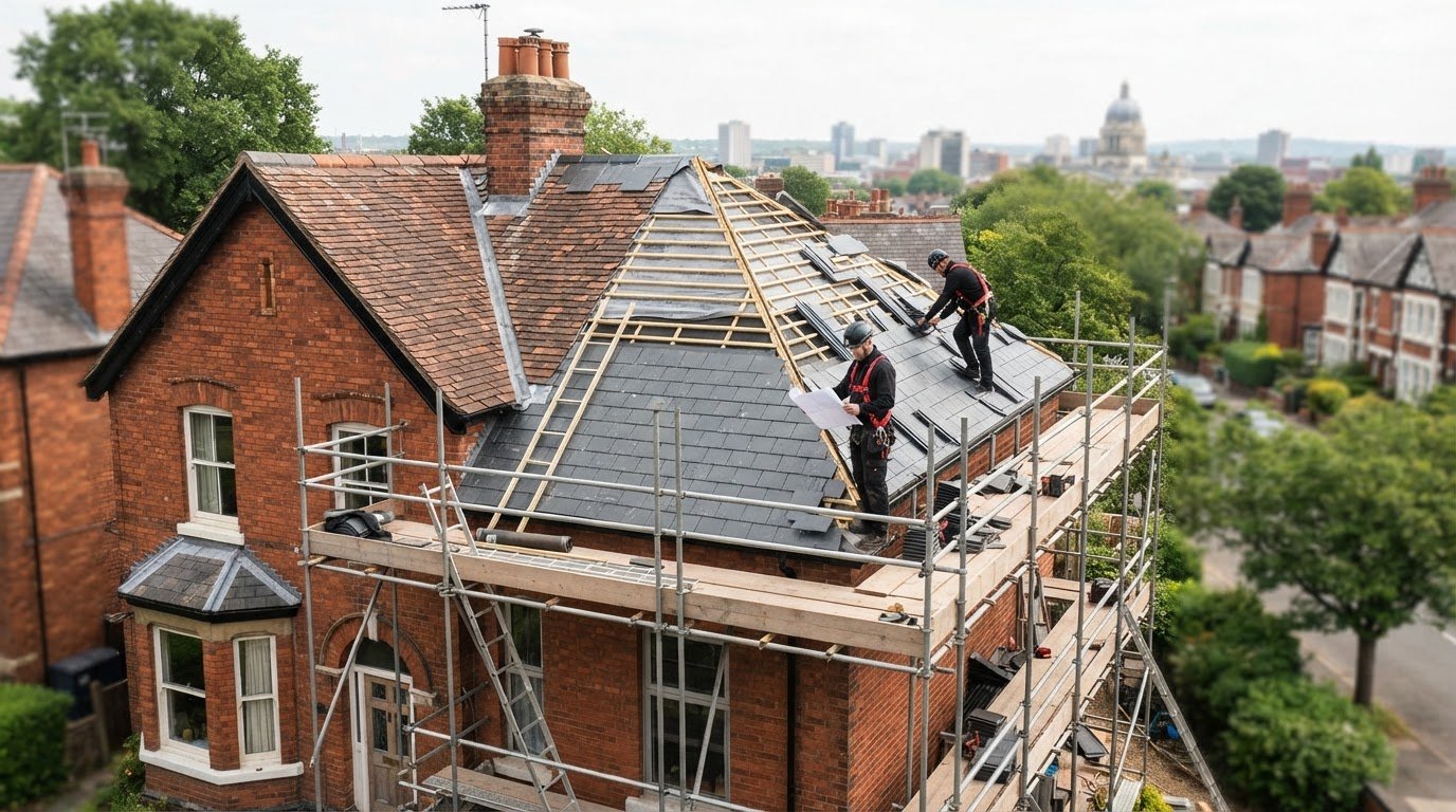 How Much Is a New Roof in Nottingham (2026 Cost Factors Guide)